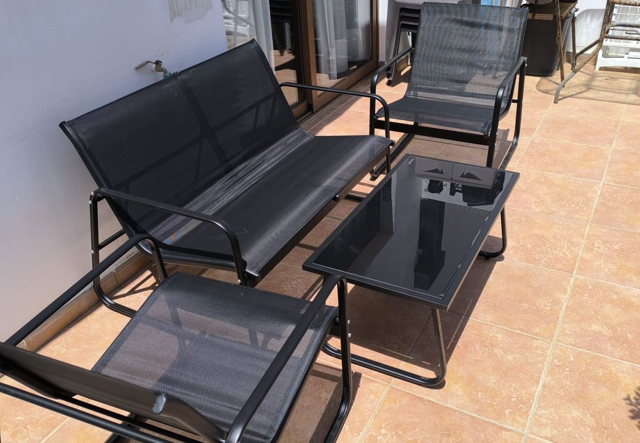 Apartamento en Costa Teguise - Casa Queen Ovetus Planta baja, piscina y WIFI 