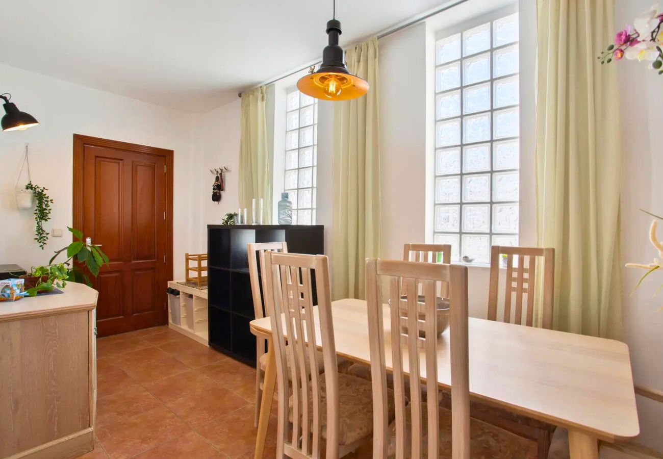 Apartamento en Costa Teguise - Casa Queen Ovetus Planta baja, piscina y WIFI 
