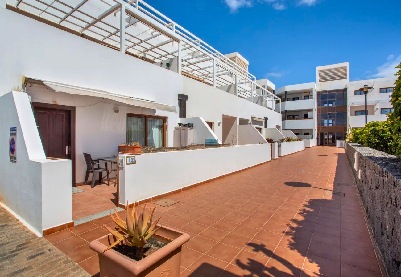 Apartamento en Costa Teguise - Casa Queen Ovetus Planta baja, piscina y WIFI 