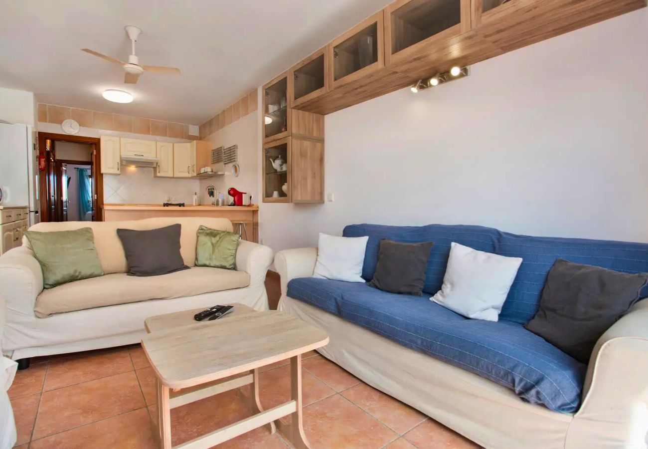 Apartamento en Costa Teguise - Casa Queen Ovetus Planta baja, piscina y WIFI 