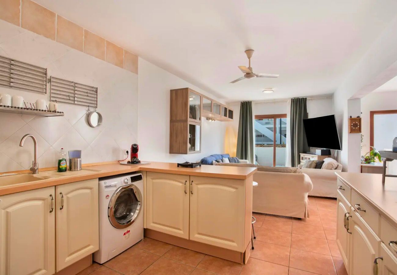 Apartamento en Costa Teguise - Casa Queen Ovetus Planta baja, piscina y WIFI 