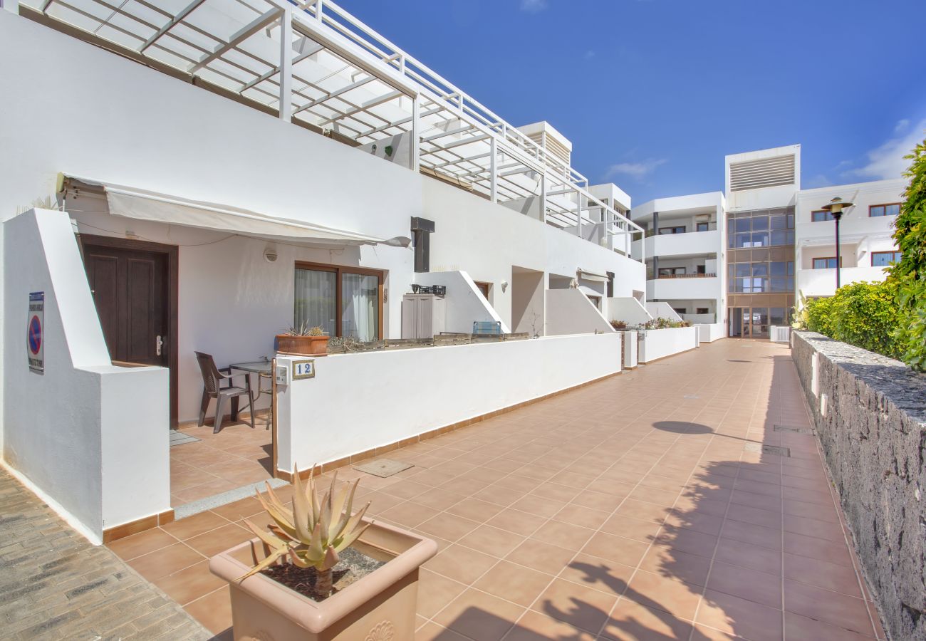 Apartamento en Costa Teguise - Casa Queen Ovetus Planta baja, piscina y WIFI 
