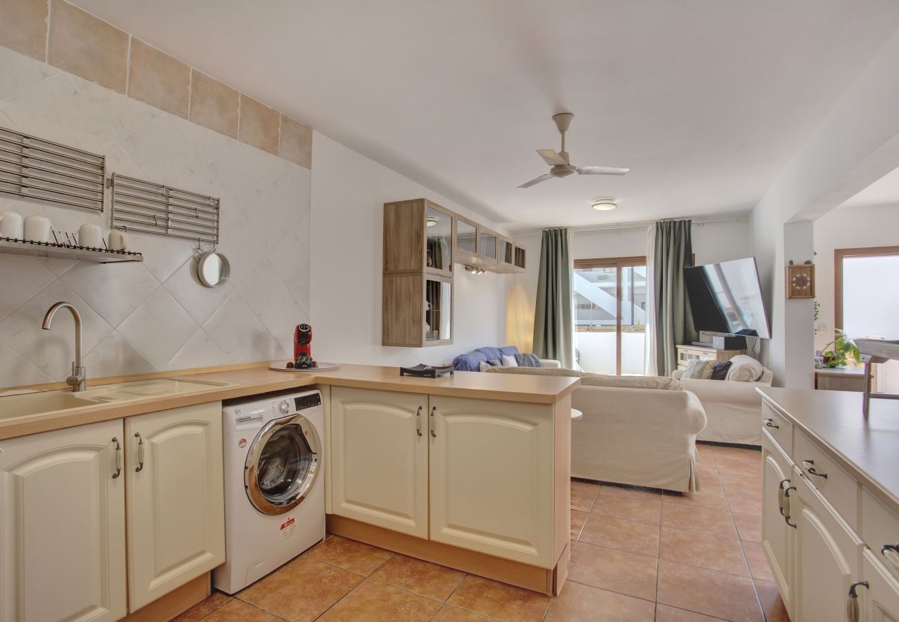 Apartamento en Costa Teguise - Casa Queen Ovetus Planta baja, piscina y WIFI 
